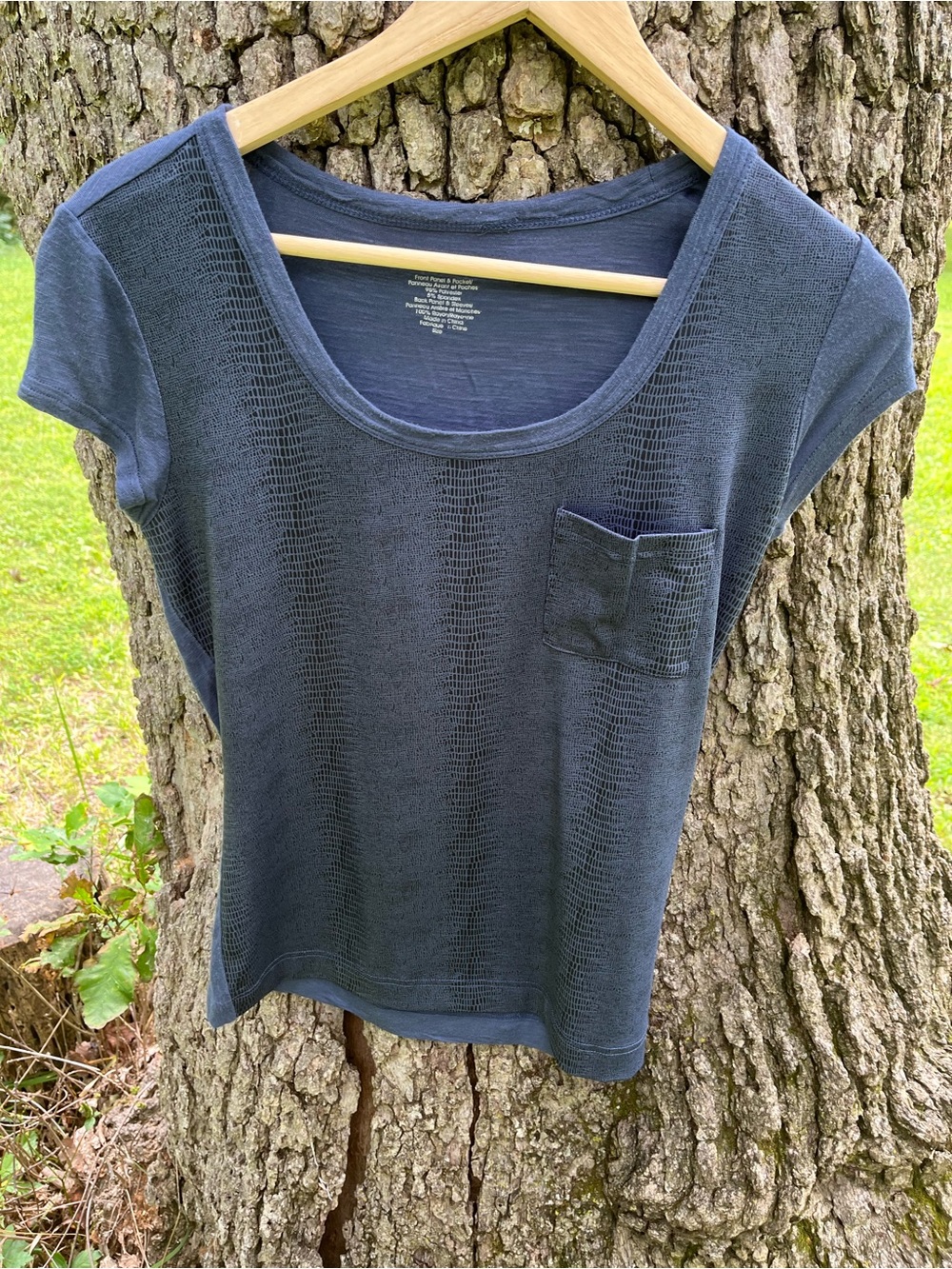 ⭐️Calvin Klein Mixed Media Blouse in size S/M